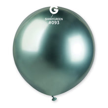 Load image into Gallery viewer, 159356 Gemar Shiny Green 19&quot; Round (25ct)

