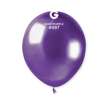 Load image into Gallery viewer, 059700 Gemar Shiny Purple 5&quot; Round (50ct)
