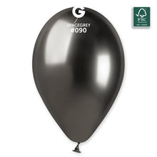 Load image into Gallery viewer, 129052 Gemar Shiny Space Grey 13&quot; Round (25ct)
