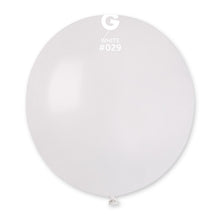 Load image into Gallery viewer, 152951 Gemar Metallic White 19&quot; Round (25ct)

