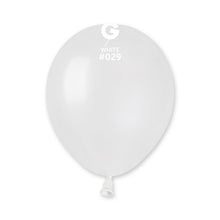 Load image into Gallery viewer, 052916 Gemar Metallic White 5&quot; Round (100ct)

