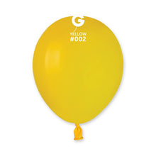 Load image into Gallery viewer, 050219 Gemar #002 Yellow 5" Round (100ct)
